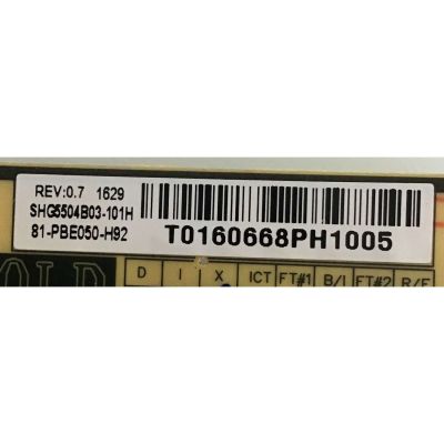 KIT DE TARJETAS PARA TV TCL / MAIN T8-55NA1G-MA1 / 40-UX38NA-MAG2HG / FUENTE 81-PBE050-H92 / SHG5504B03-101H / PANEL LVF550CS0T / MODELO 55FS3750 - Imagen 3